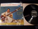 Khan Sahib IMRAT HUSSAIN KHAN LP sitar india classical