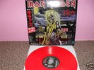 IRON MAIDEN  KILLERS  LP  RED VINYL MINT  JAPANESE