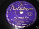 4 X NEAR MINT LOUIS ARMSTRONG AUST. PARLOPHONE 78's
