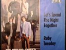 Rolling Stones 7'' Let's Spend Treppencover