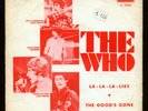 The Who: La-La-La-Lies - RARE Orig SWEDISH 45rpm w/PS