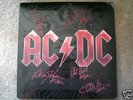 AC/DC Black Ice fully signed album with coa.