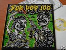 SUB POP 100 LP SCRATCH ACID, WIPERS, SONIC YOUTH, U-MEN