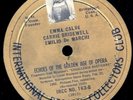 78 RPM OPERA EMMA CALVE  ON IRCC 163 / E E+