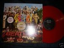 THE BEATLES LP RED VINYL AUSTRALIAN SGT. PEPPERS RARE