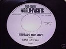 Gene Howard: Crusade For Love / Tragedy 45 - Popcorn