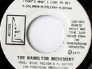 rare Soul 45 HAMILTON MOVEMENT on LOOK OUT Listen