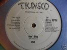 ISH don't stop MIAMI SYNTH DISCO COSMIC PROMO 12