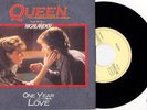 QUEEN One year of love 1986 SPAIN PS 45 RARE EX/EX