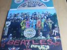Beatles Sgt Pepper Uk 1st press fool inner & insert y&b