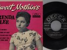 BRENDA LEE - Sweet Nothin's EP + 45 very rare, her 1st