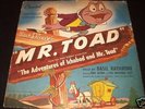 BASIL RATHBONE lp Record Album WALT DISNEY'S MR TOAD