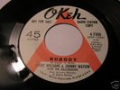 OKEH SOUL 45 LARRY WILLIAMS JOHNNY WATSON NOBODY/FIND