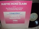 Sister Mattie Moss Clark UNAC 5 Houston 2lp, Gospel LP