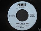 Little Daddy Walton on Pennie Detroit blues R&B 45 HEAR