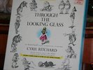 Rare 1964 Alice in Wonderland Looking Glass 4 lp book