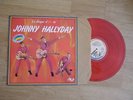 DISQUE VINYLE LE DISQUE D OR DE JOHNNY HALLYDAY ROUGE