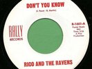 Northern Soul-Rico & The Ravens -Don't You Know-Hear It
