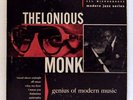 THELONIOUS MONK 10 Inch LP Genius of Modern Blue Note