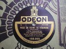 RAVEL / LUCIENNE RADISSE cello /JEAN DOYEN piano 78 RPM