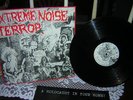 EXTREME NOISE TERROR 1ST LP NAPALM DEATH SOB DRI UTUMNO