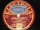 ELECTROLA 2x78RPM SCHUBERT ARPEGGIONE HOELSCHER NEY
