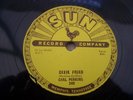 CARL PERKINS DIXIE FRIED RARE SUN  78 RPM RECORD