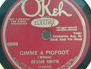 52) 78 RPM BESSIE SMITH with BUCK & HIS BAND OKEH 8949