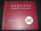 ELECTROLA 4x78RPM DEBUSSY GLASUNOV PRO ARTE QUARTET NM