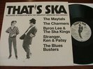 THAT´S SKA Maytals Charmers Byron Lee V/A GERMAN LP NM