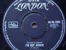 RICKY NELSON  EARLY AUS LONDON 45 I'M NOT AFRAID 1960