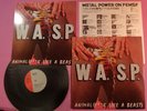 W.A.S.P ANIMAL 1984 JAPAN PRESS LP WASP + BIG Sticker