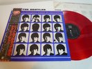 Beatles A Hard Day's Night Red Wax Japan LP OBI