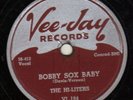DOOWOP 78 on -VEE-JAY-184--HI-LITERS---HEAR BOTH