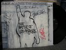 SIGNED Rage Against Machine Battle LA 12