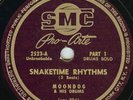 78 RPM RECORD RARE MOONDOG & HIS DRUMS FREE JAZZ 1950s