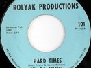 rare Soul Funk 45 REV. O.C. TOLBERT hard times ROLYAK