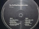 PET SHOP BOYS 33 1/2 RPM YES DUB MIXES LP RECORD