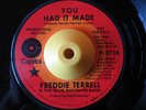 Northern Soul 45 FREDDIE TERRELL You Had It Made HEAR