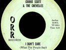 Rare Northern Soul 45 COOKIE SCOTT & CHEVELLES on Orr