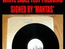 Venom At War With Satan test pressing signed by Mantas