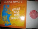 SUGAR MINOTT - LOVERS ROCK DANCEHALL WACKIES LP SIGNED