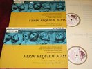UK EMI ASD 353/54 W/G Verdi Requiem Mass Serafin 2LP