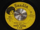 THUNDER, LIGHTNING & RAIN super funky SAADIA funk 45