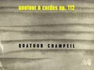 FLORENT SCHMITT Quartets / QUATUOR CHAMPEIL  DTX 232