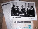 MEMBERS - SIGNED SOUND OF THE SUBURBS PRESS KIT PUNK