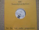 Marillion in Concert 1988 LP BBC Transcription Service