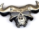 DANZIG rare original metal die cast pin 1988 MISFITS