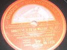 ALFRED CORTOT - THIBAUD / BEETHOVEN / DISQUE GRAMOPHONE