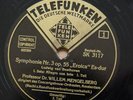 5x 78RPM b/g TELEFUNKEN MENGELBERG BEETHOVEN SYM. 3 NM-